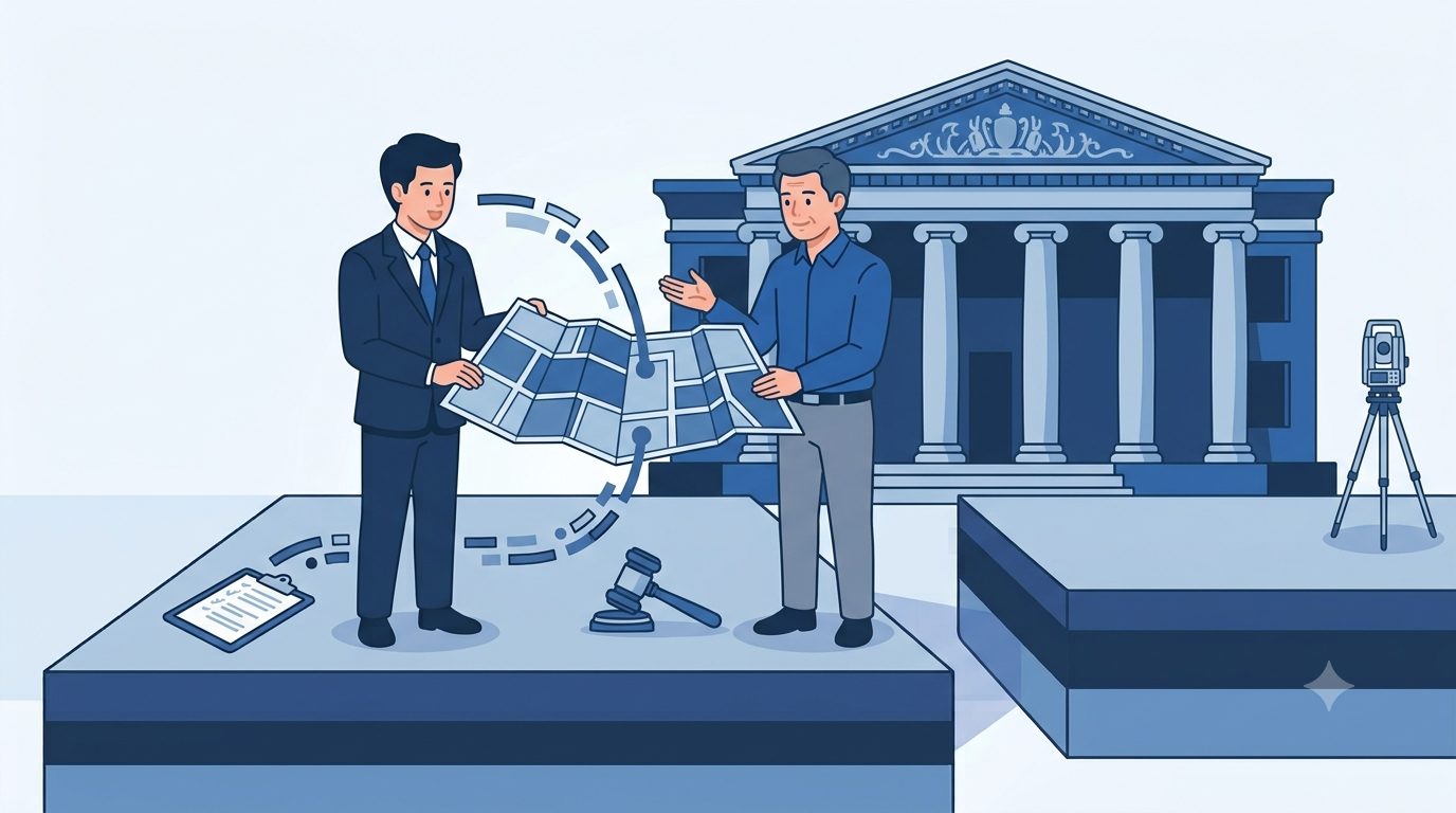 법원 경매 부동산의 최저매각가격 기준을 감정평가로 정하는 과정을 표현한 개념도